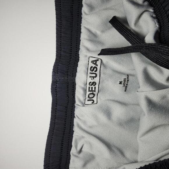 Joes USA Women's Athletic Running Shorts - Size M - Black and Gray - Picture 4 of 4